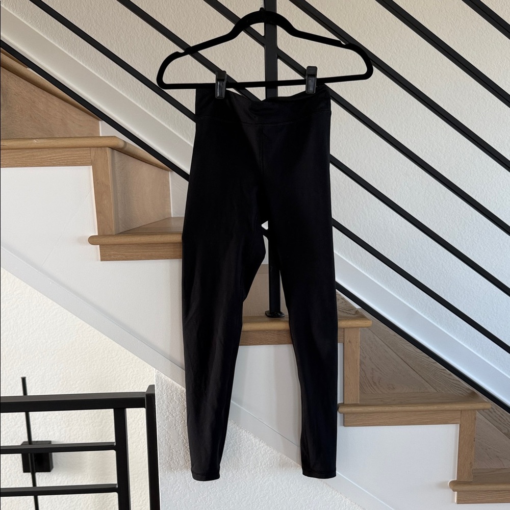 90 Degree By Reflex Black Kids Leggings